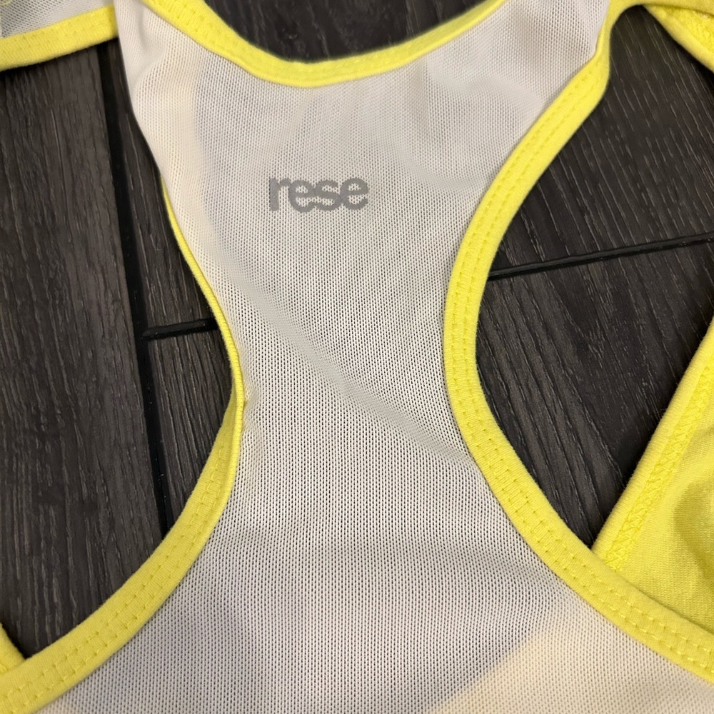 Neon Yellow Rese tank - Picture 3 of 3